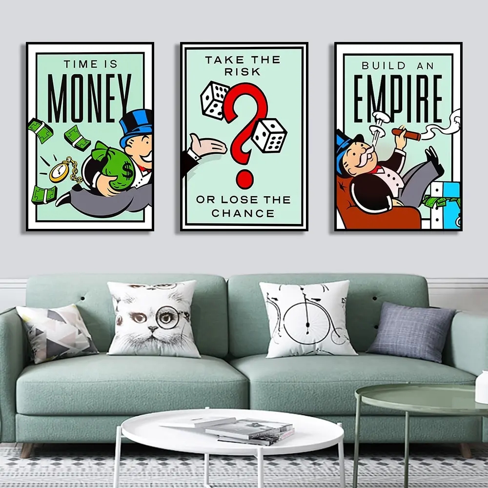 Modern Take The Risk Or Lose T - Home Decor Y2K recension och pris