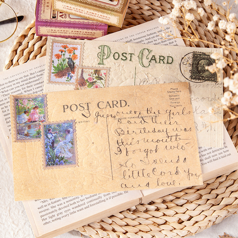 100pcs Autumn Fairy Tale Stamp - Home Decor Magazine recension och pris